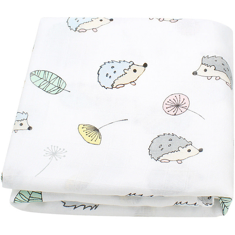 Baby Bamboo Cotton Gauze Swaddle and Receiving Blanket