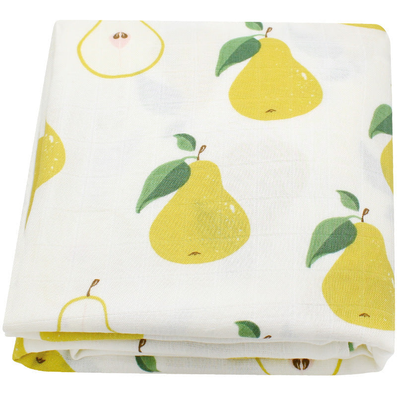 Baby Bamboo Cotton Gauze Swaddle and Receiving Blanket