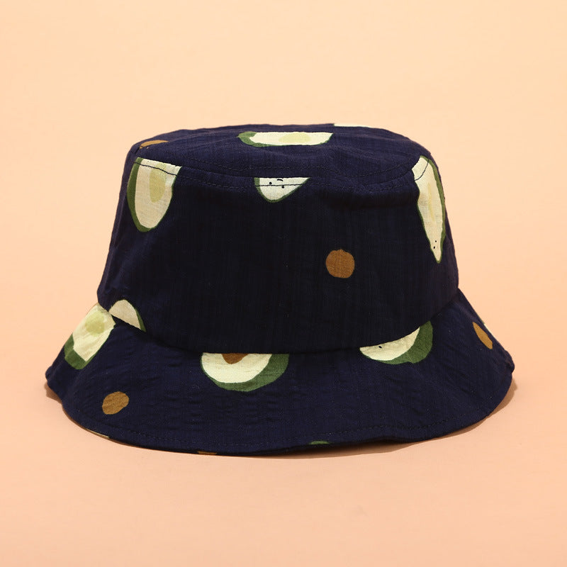 Wild avocado fisherman hat