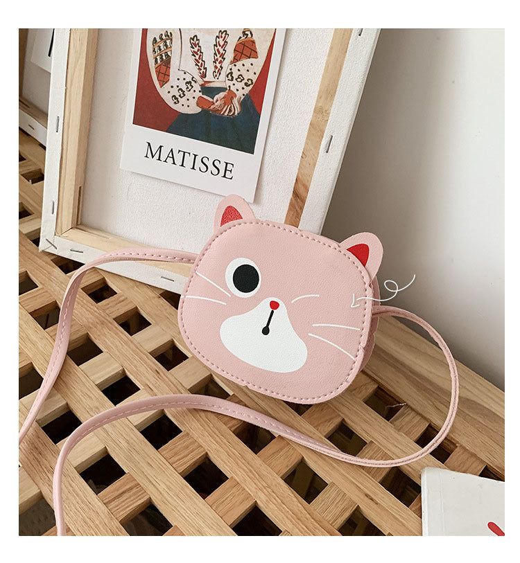 Witty Kitty Cat Cross body Shoulder Satchel Toddler Mini bag