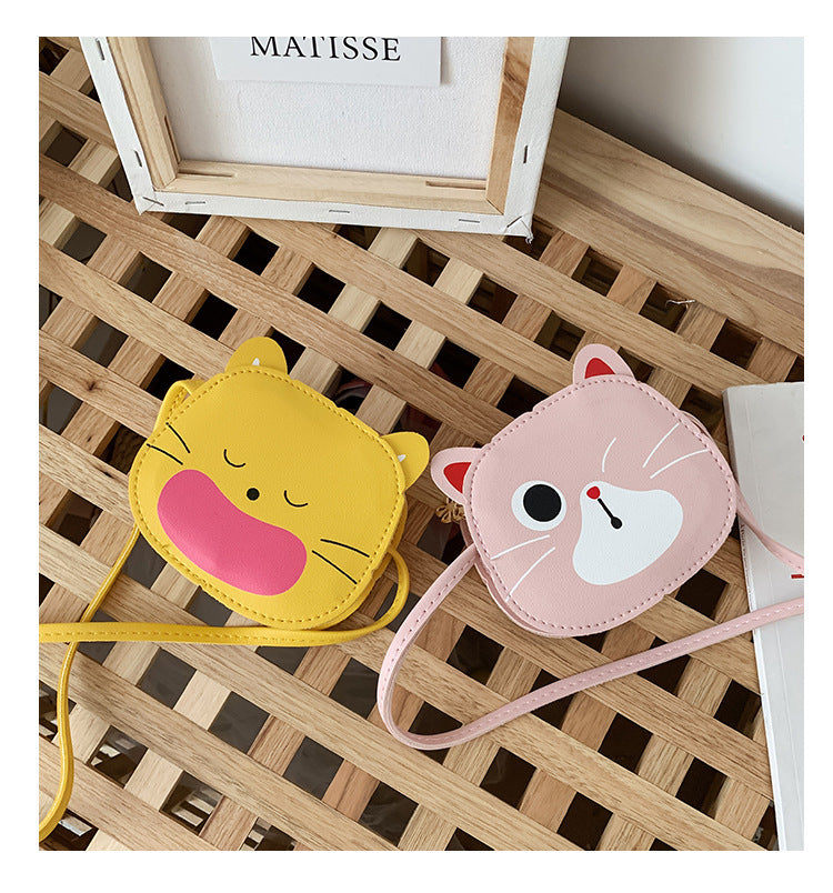 Witty Kitty Cat Cross body Shoulder Satchel Toddler Mini bag