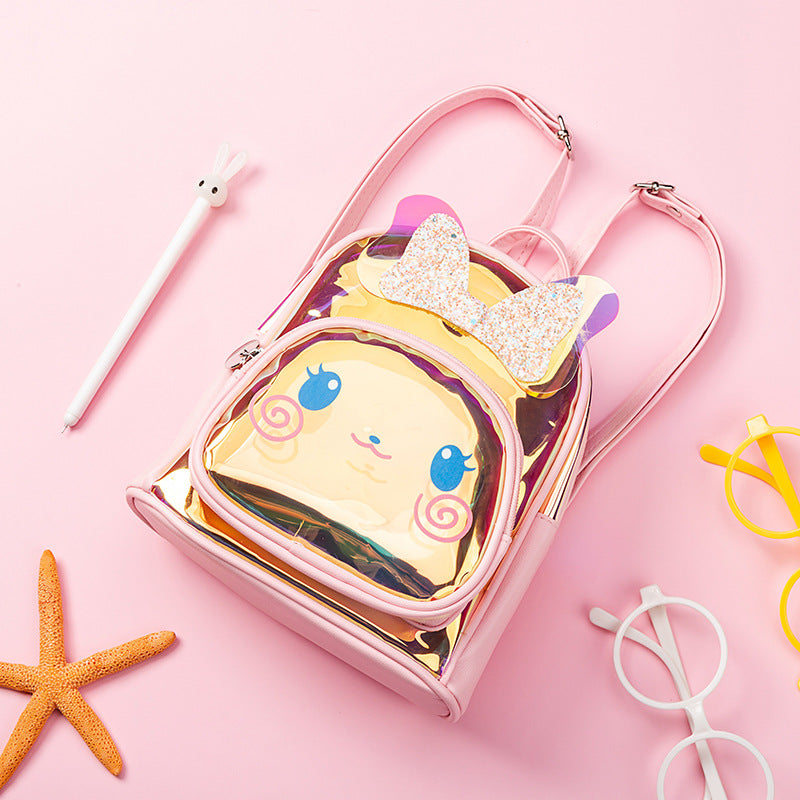 Translucent Bunny Cartoon Rabbit Girls Mini backpack
