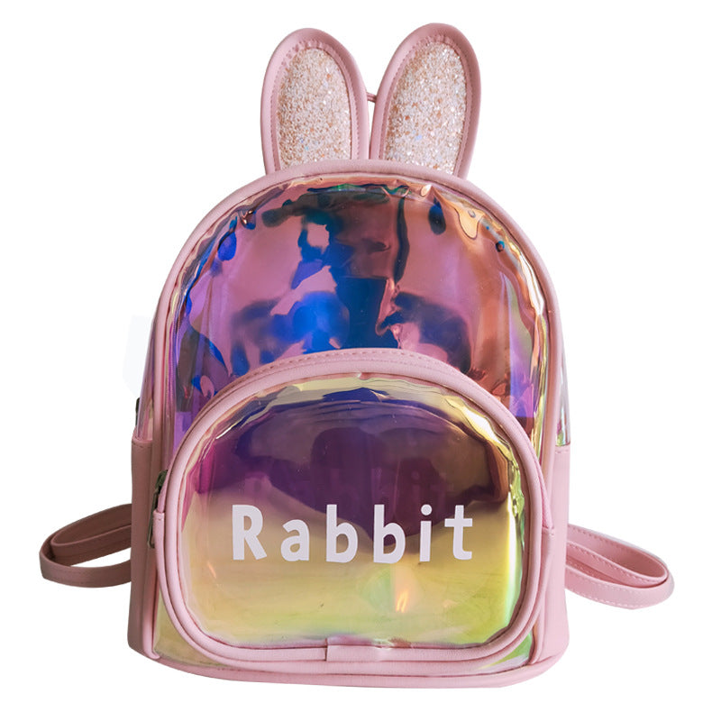 Translucent Bunny Cartoon Rabbit Girls Mini backpack