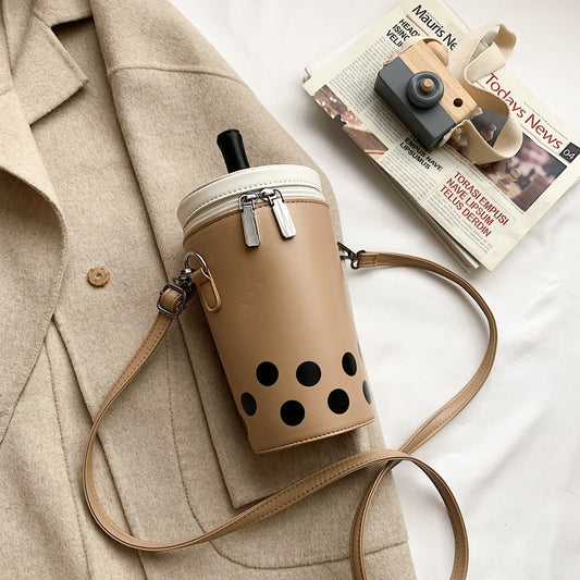 Boba Double zip satchel bag