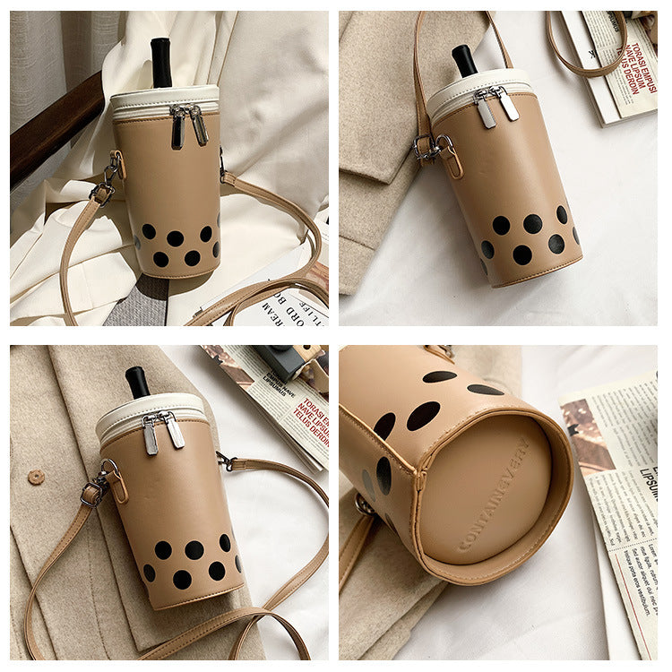 Boba Double zip satchel bag
