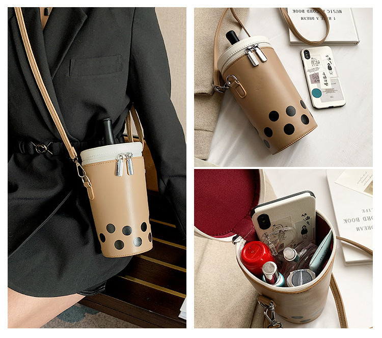 Boba Double zip satchel bag
