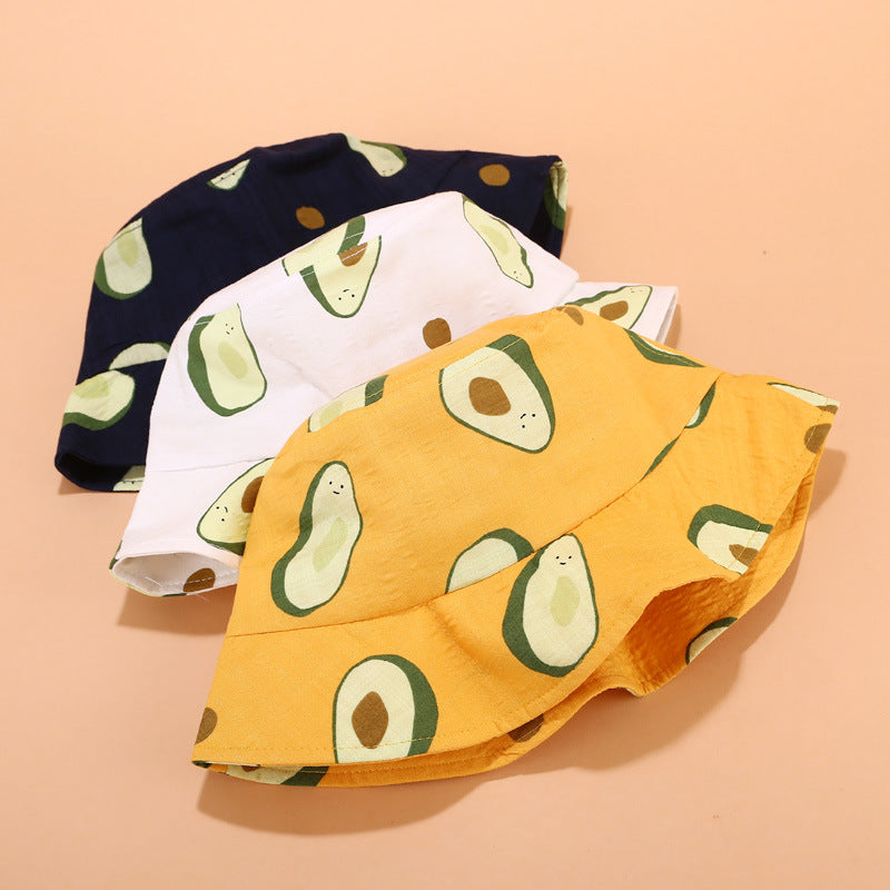 Wild avocado fisherman hat