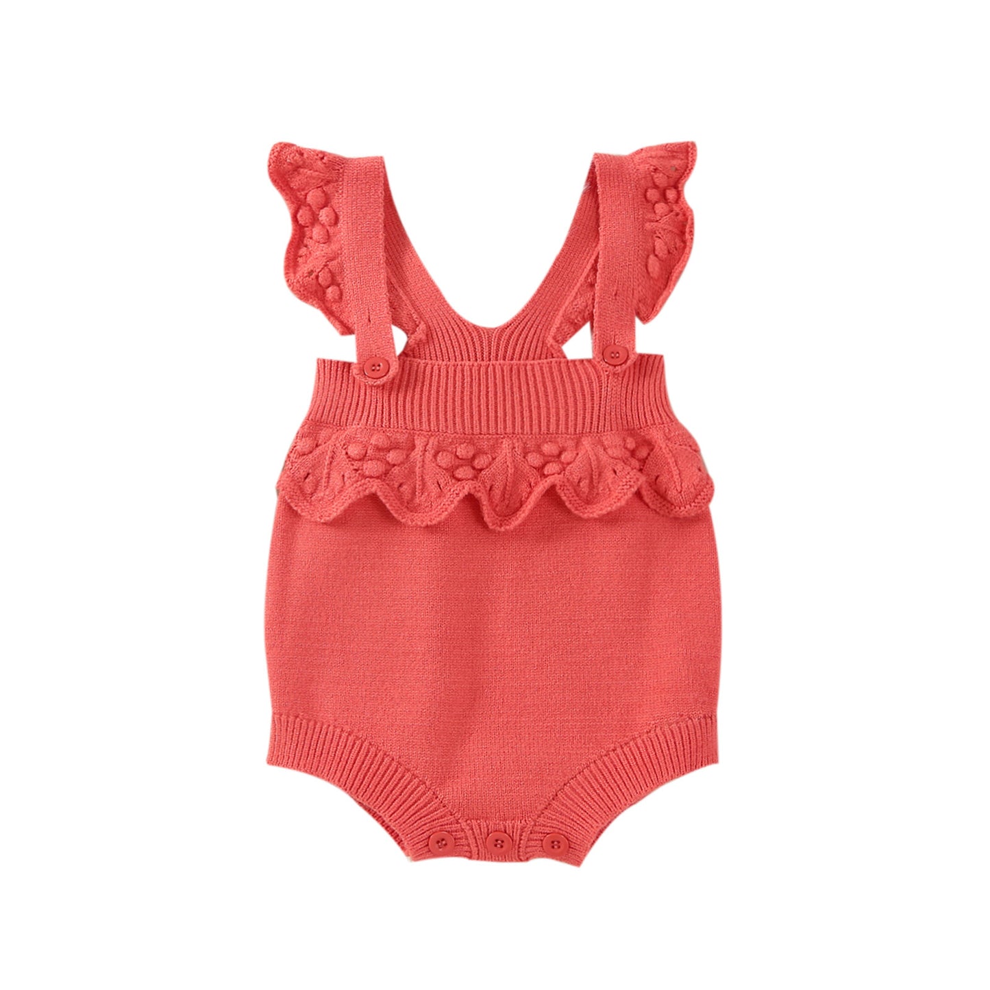 Baby's Special Lace Sling Sweater Romper