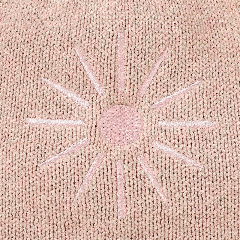 Knitted Baby Toddler Sun Jumpsuit for layering