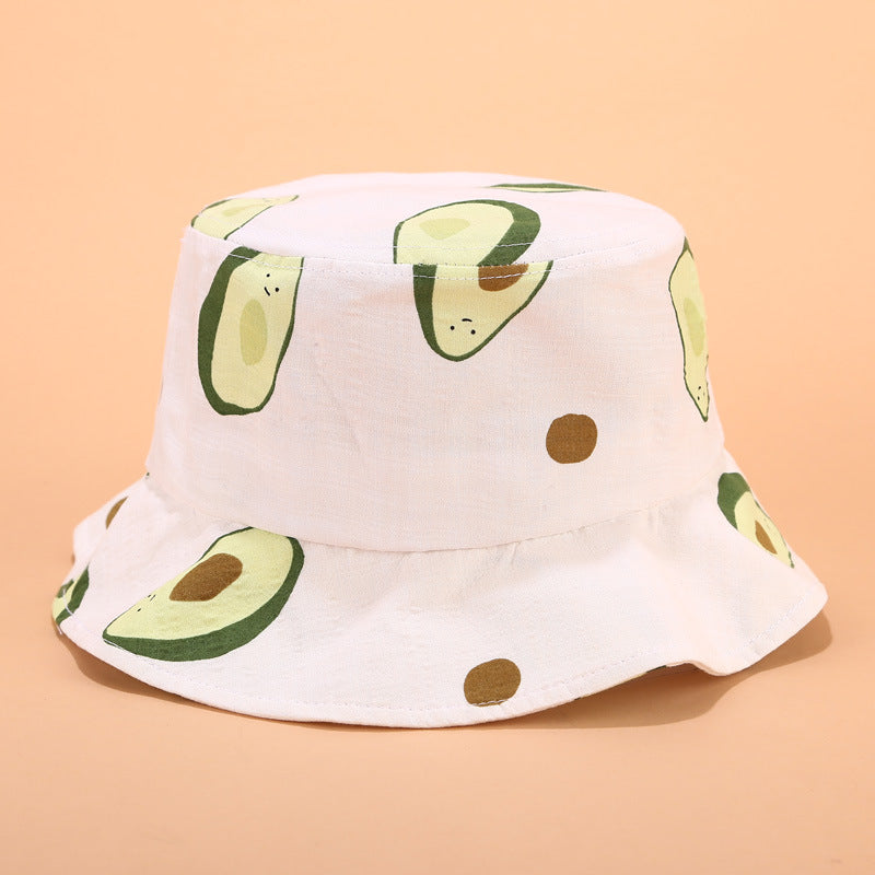 Wild avocado fisherman hat