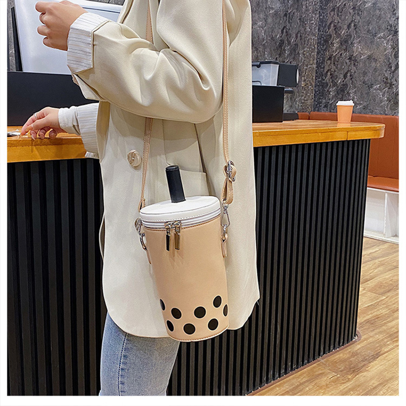 Boba Double zip satchel bag