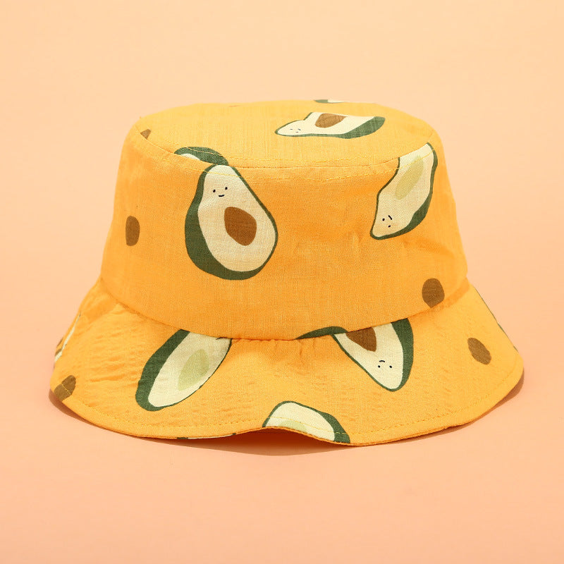 Wild avocado fisherman hat