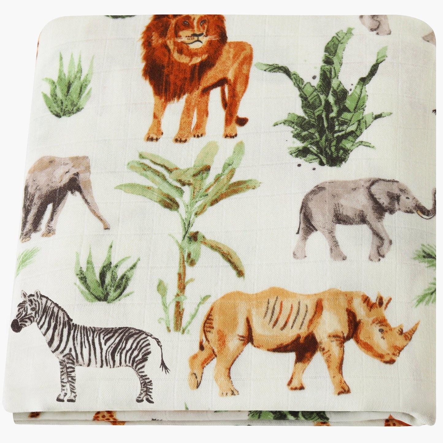 Baby Bamboo Cotton Gauze Swaddle and Receiving Blanket