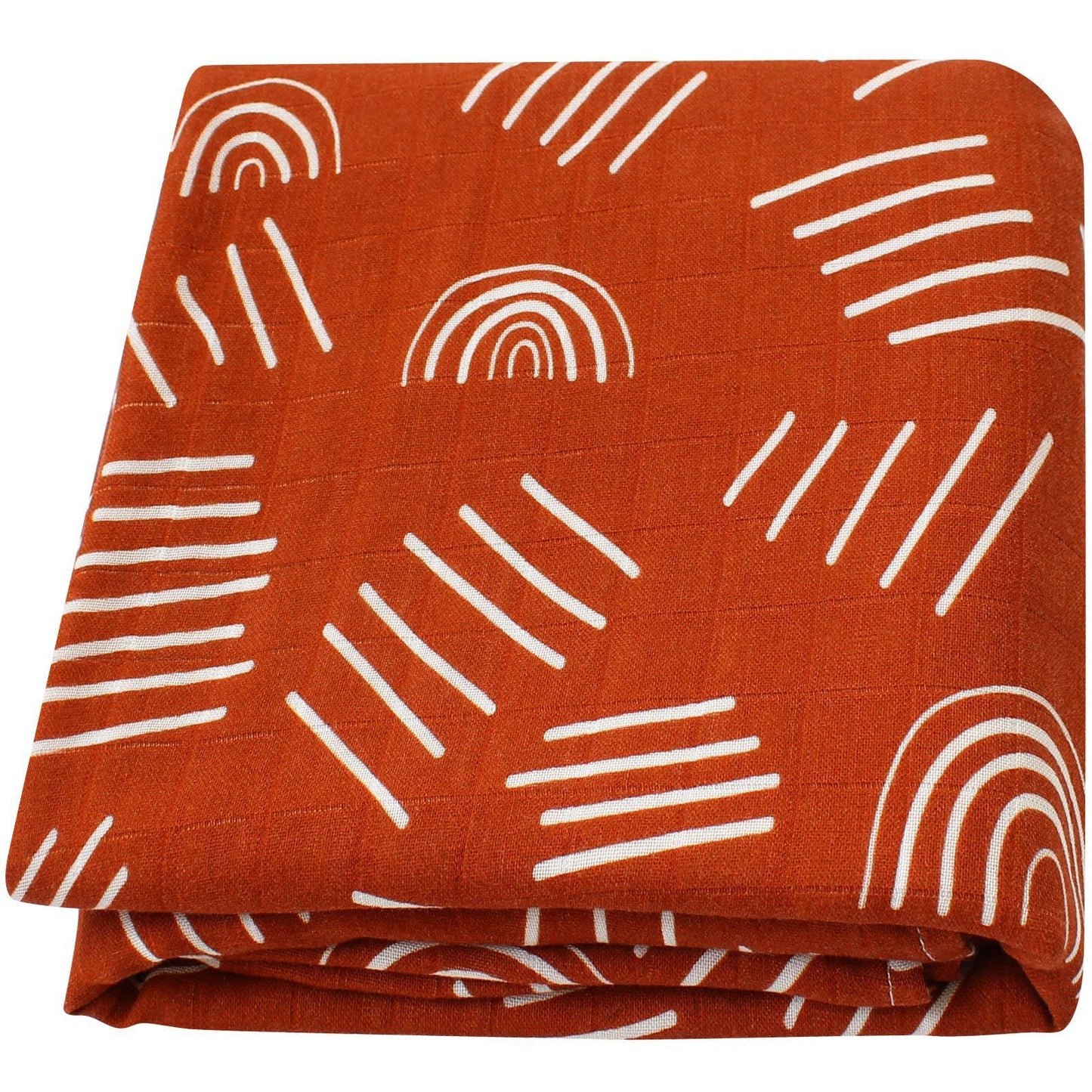 Baby Bamboo Cotton Gauze Swaddle and Receiving Blanket