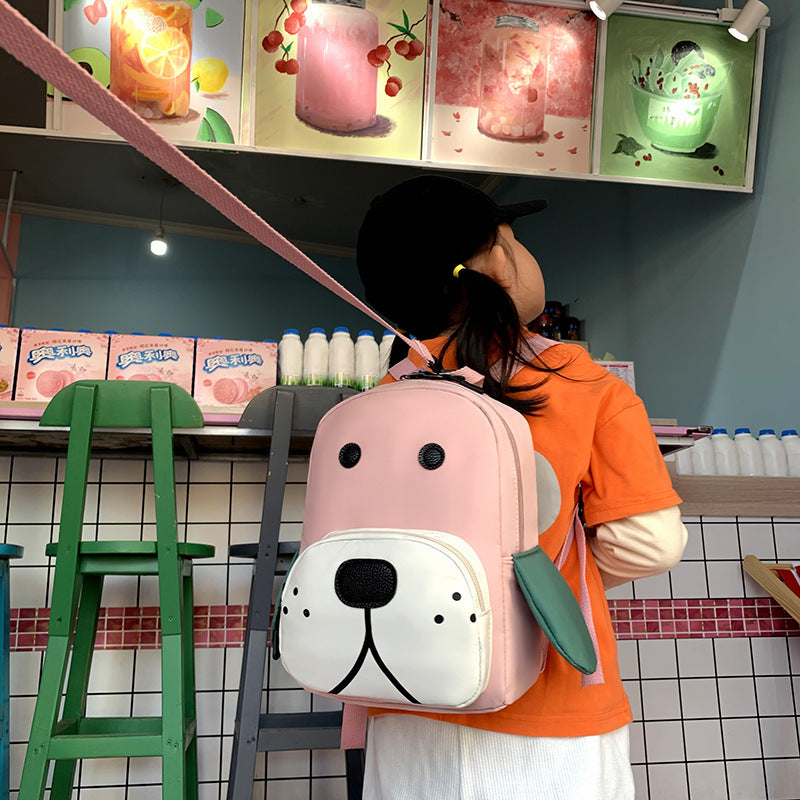 Cute Puppy Dog Backpack with safety harness