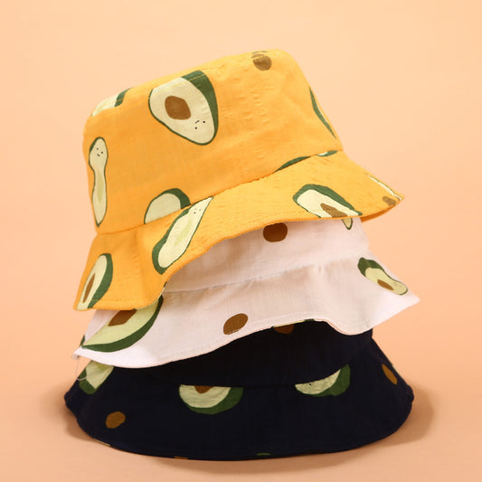 Wild avocado fisherman hat