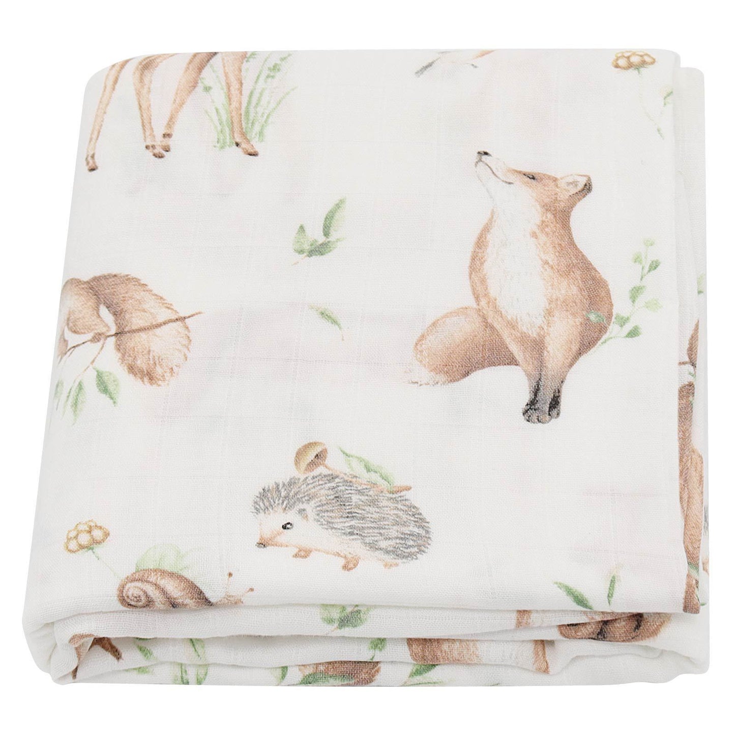Baby Bamboo Cotton Gauze Swaddle and Receiving Blanket
