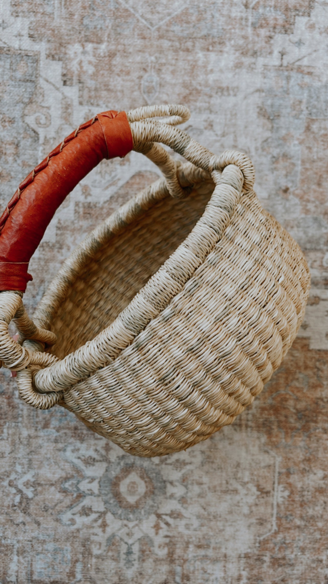 Dye Free Woven Handcrafted Children's Basket