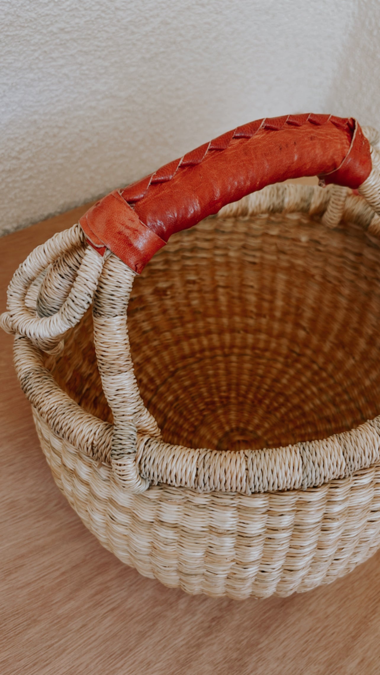 Dye Free Woven Handcrafted Children's Basket