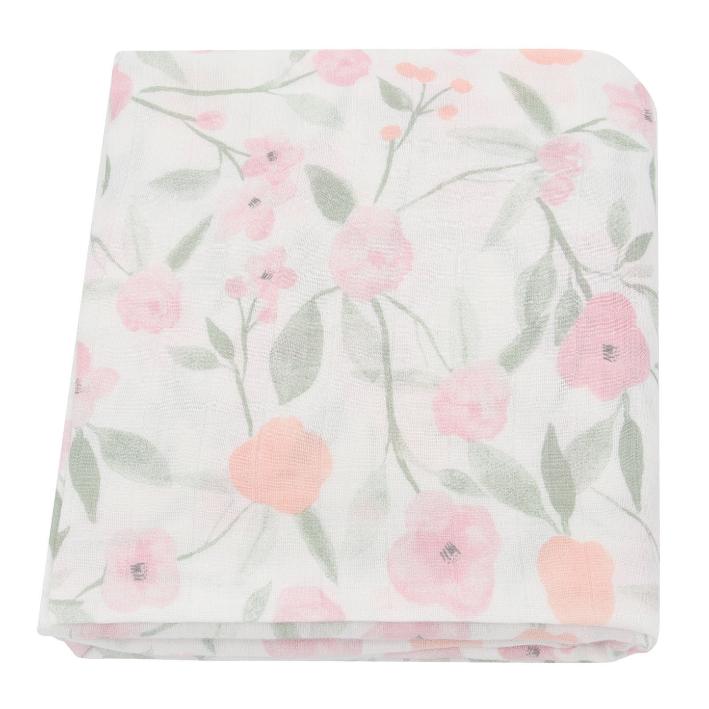 Baby Bamboo Cotton Gauze Swaddle and Receiving Blanket