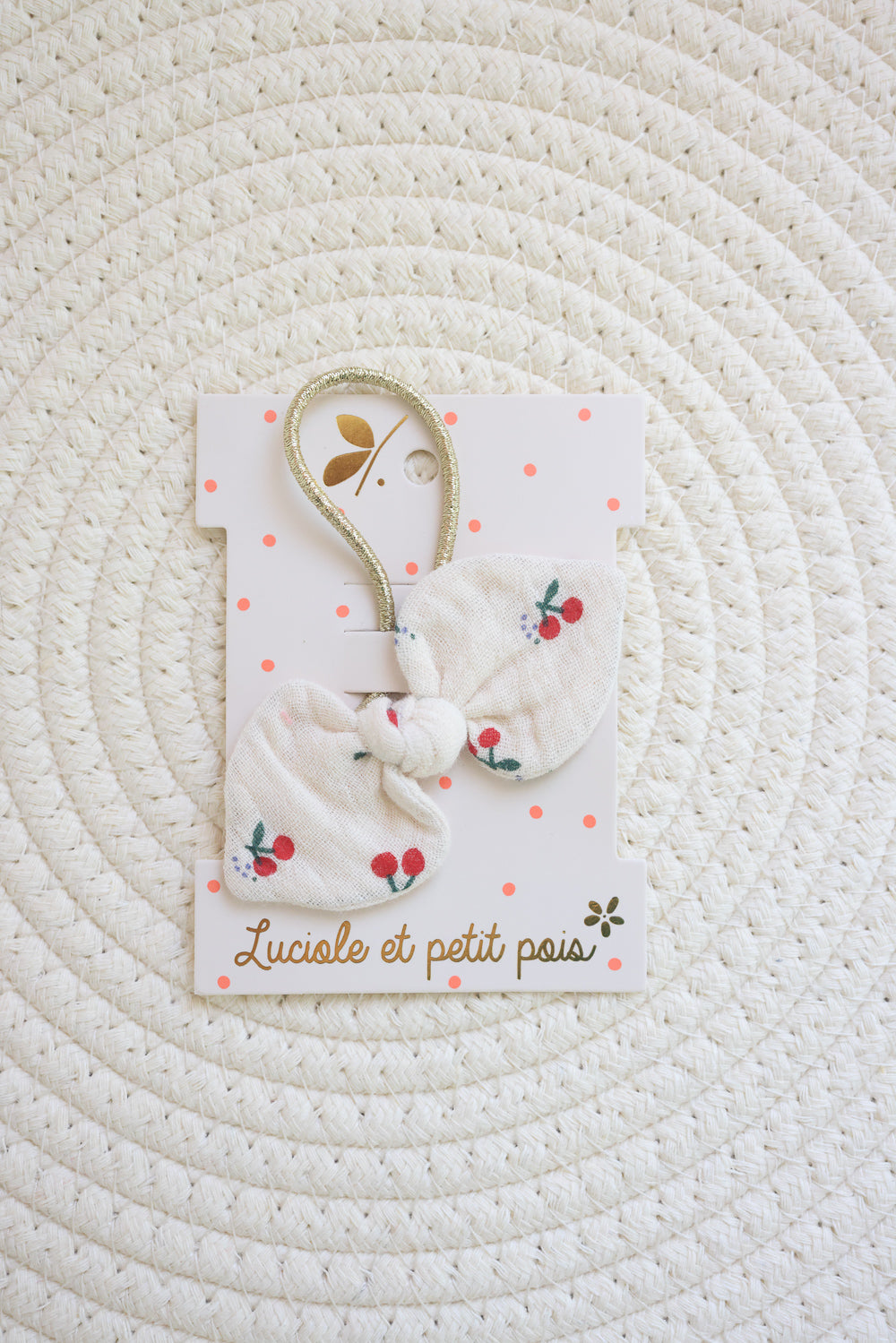 Cute French Clip and Hair Tie Bundle