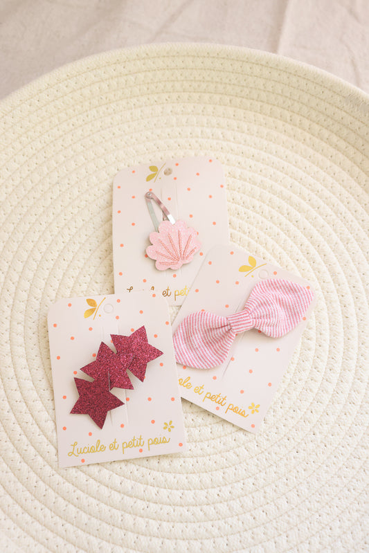 Adored Pink Hair Accessory Bundle