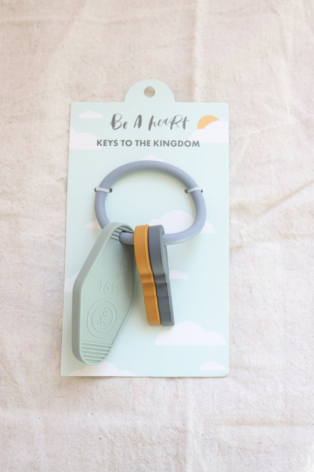Baby Teething Keys Catholic Keys to the Kingdom