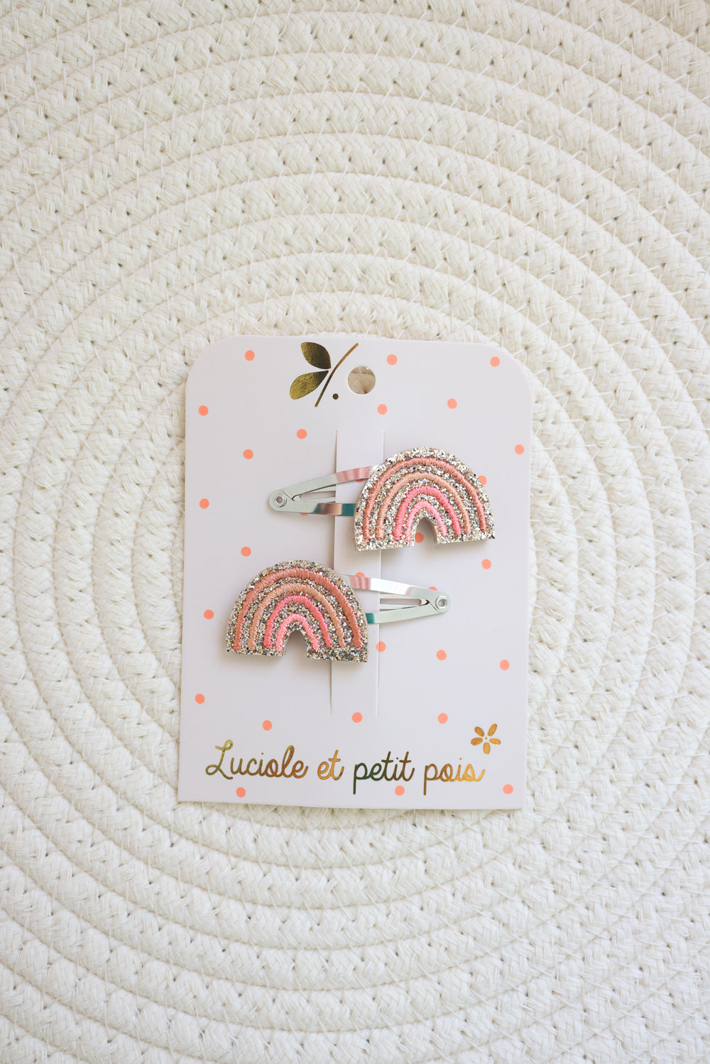Cute French Clip and Hair Tie Bundle