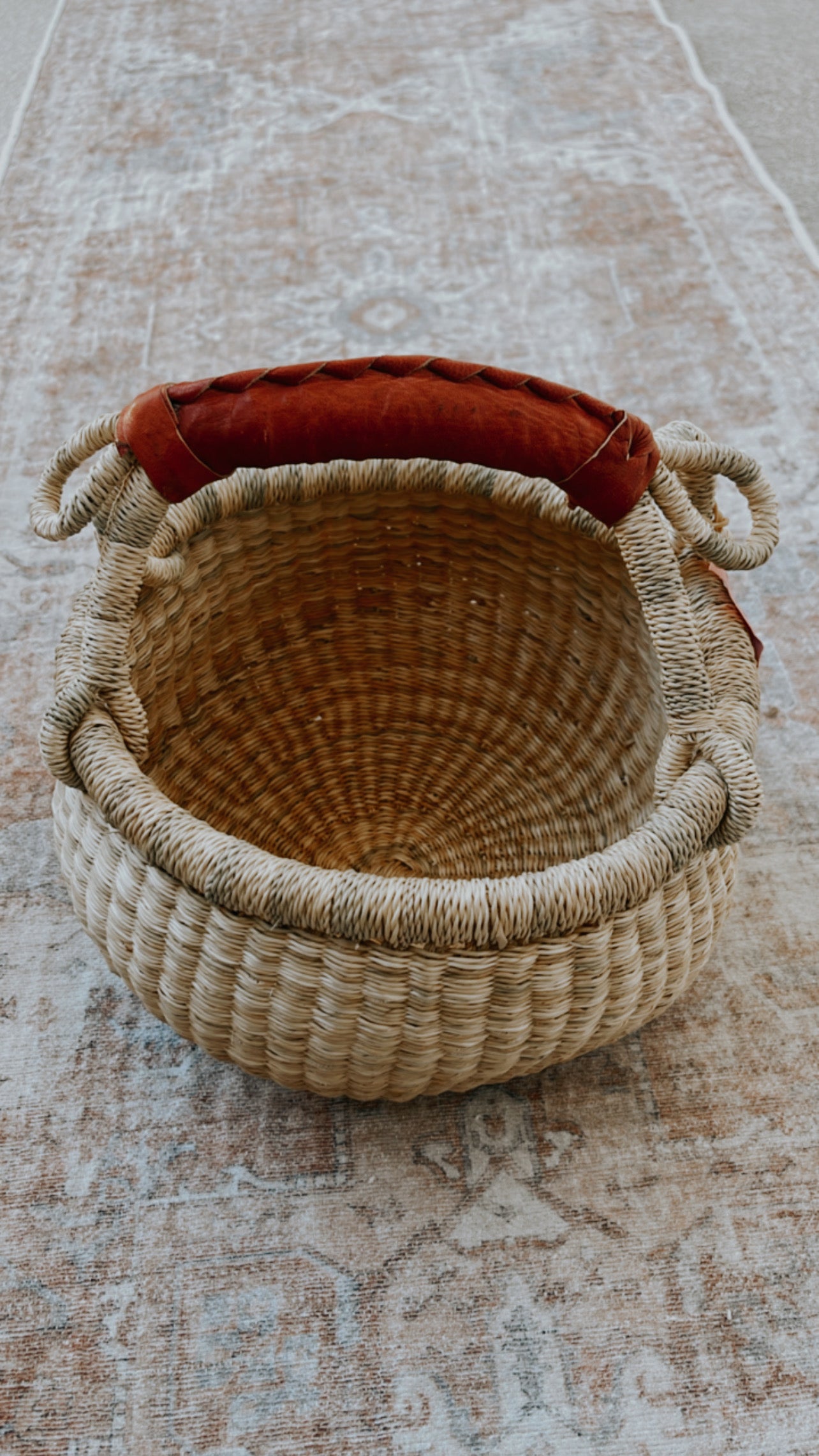 Dye Free Woven Handcrafted Children's Basket