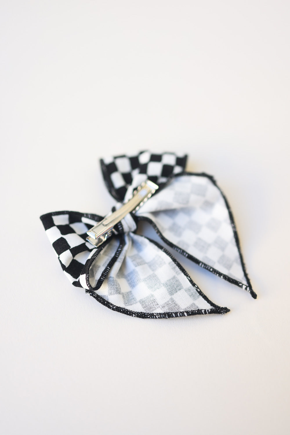 Checkered Kids fashion bow