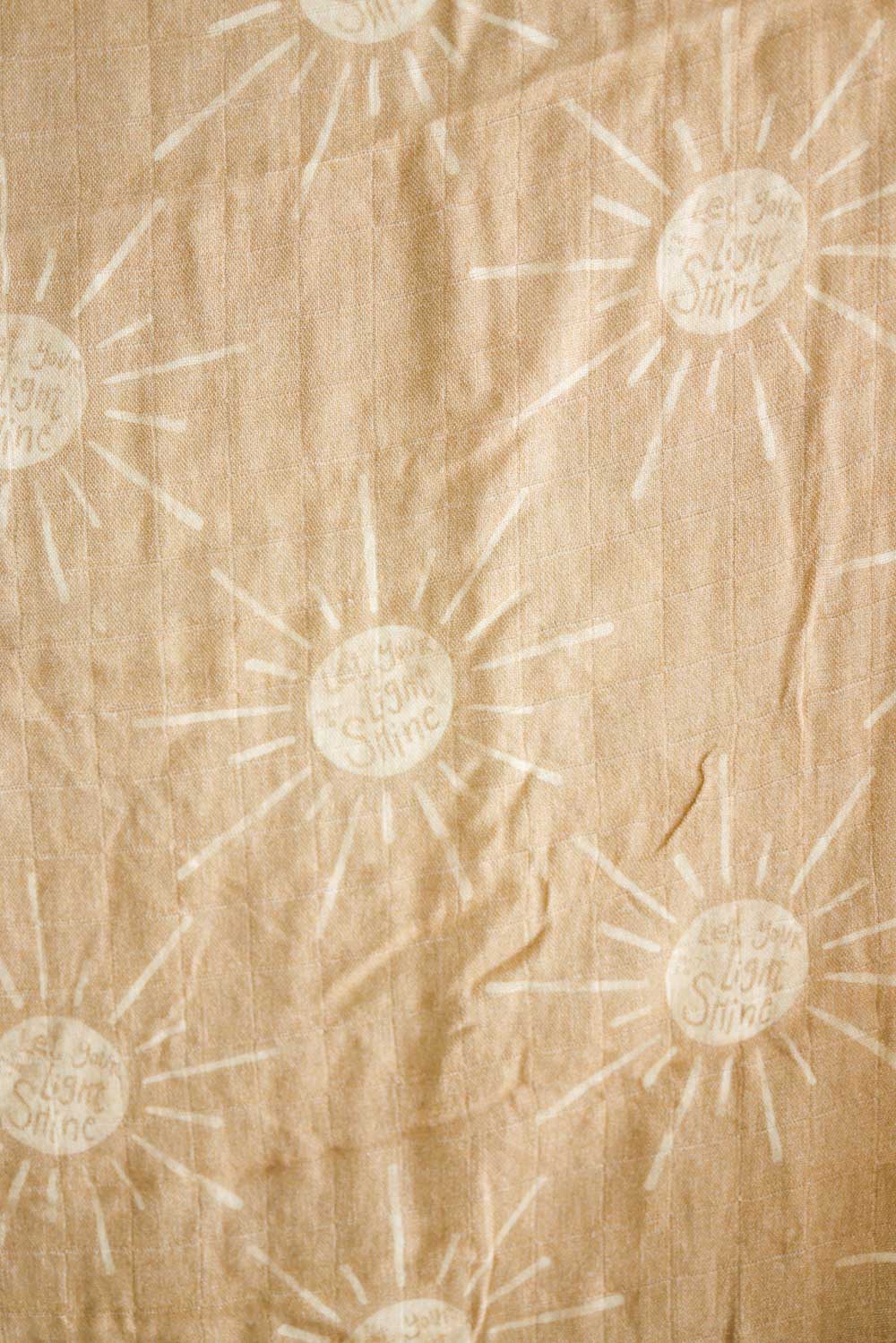Muslin Let your Light Shine Swaddle Scripture Wrap