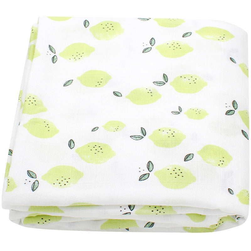 Baby Bamboo Cotton Gauze Swaddle and Receiving Blanket
