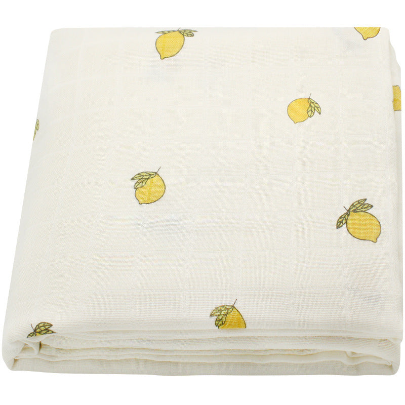 Baby Bamboo Cotton Gauze Swaddle and Receiving Blanket