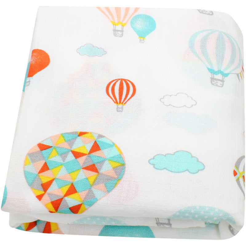 Baby Bamboo Cotton Gauze Swaddle and Receiving Blanket