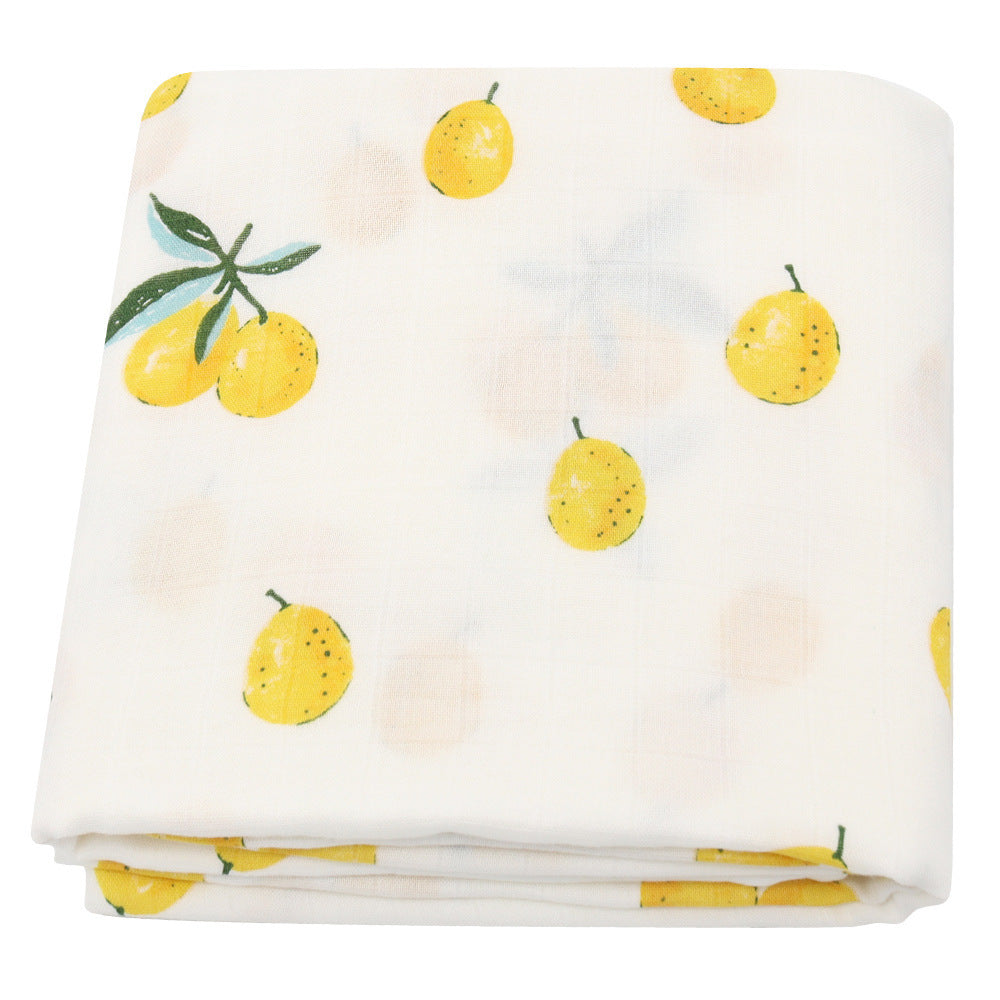 Baby Bamboo Cotton Gauze Swaddle and Receiving Blanket
