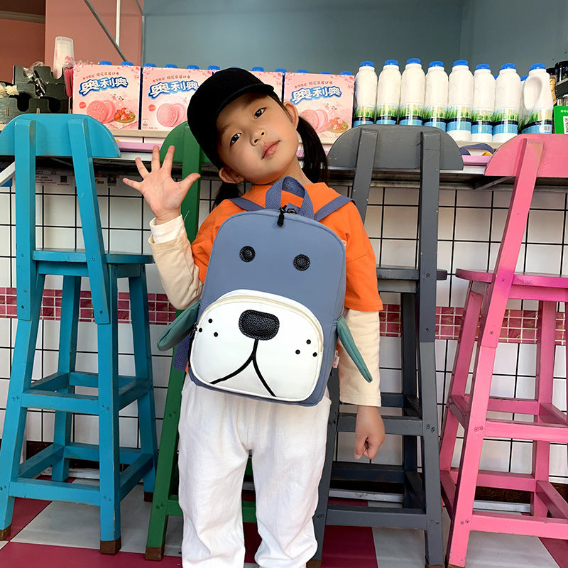 Cute Puppy Dog Backpack with safety harness