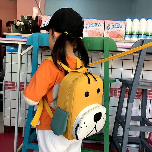 Cute Puppy Dog Backpack with safety harness