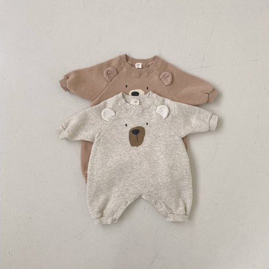 Children's Cartoon Bear Bodysuit