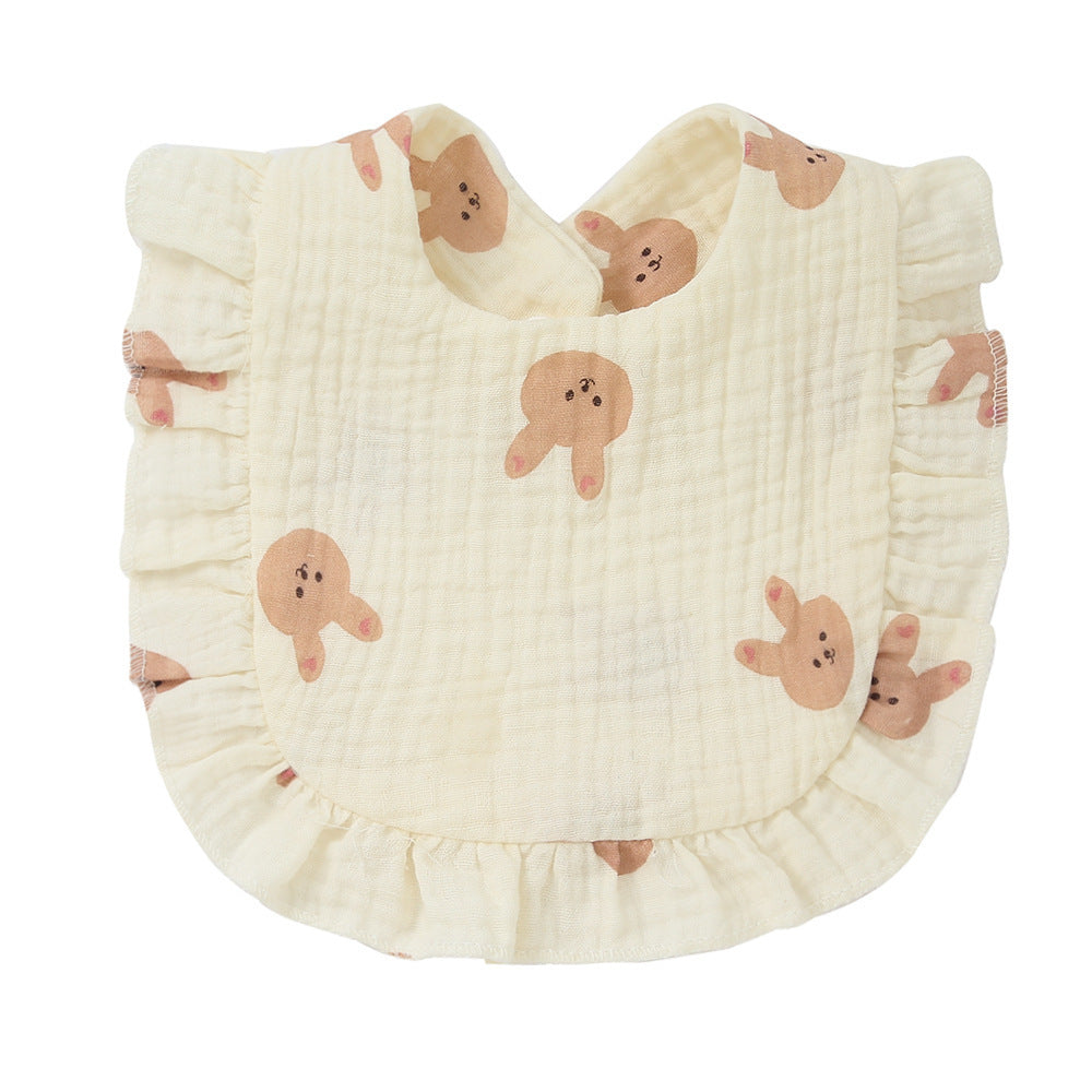 Baby Cotton Printed Gauze Bib