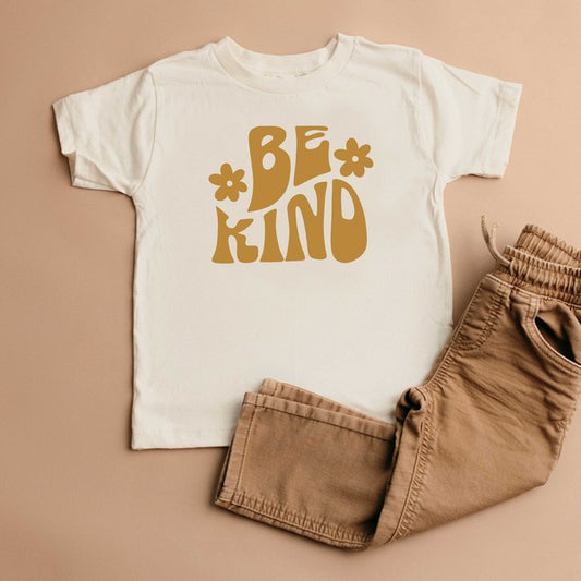 Be Kind Daisies Toddler Graphic Tee