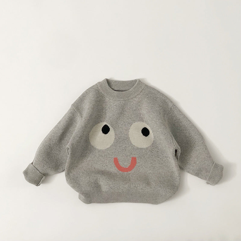 Children's Pullover Cute Sweater Autumn And Winter