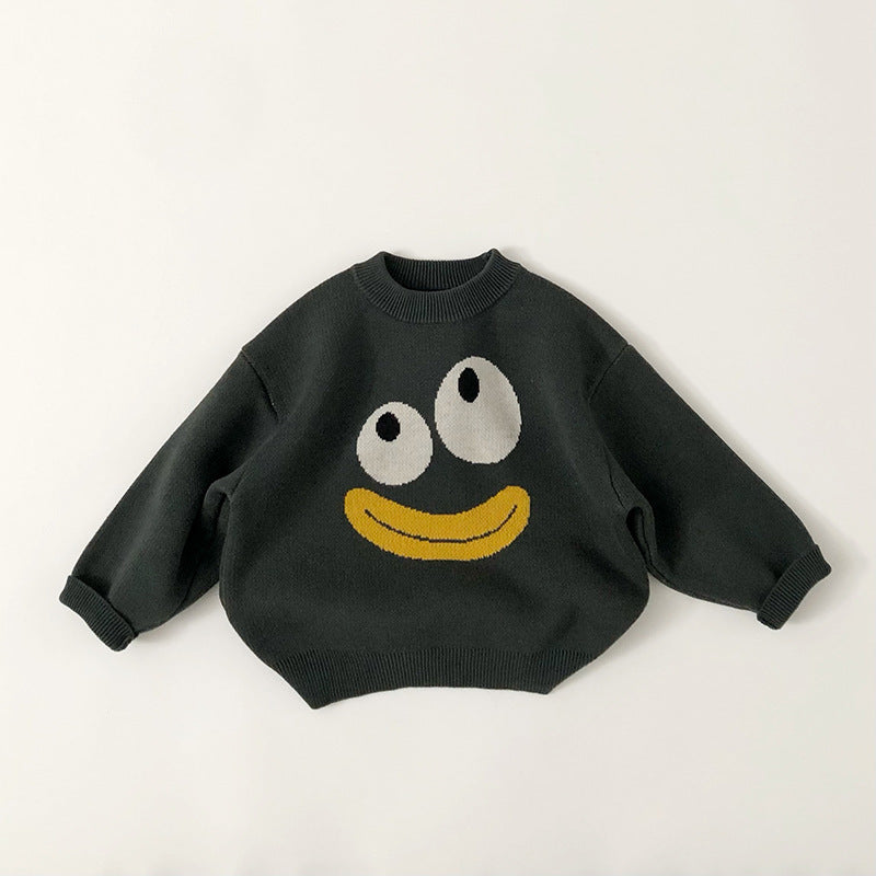 Children's Pullover Cute Sweater Autumn And Winter