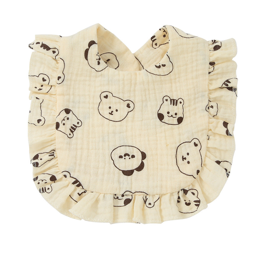 Baby Cotton Printed Gauze Bib