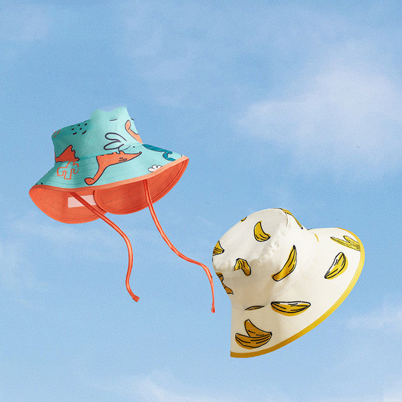 Kechao Children Sun Hat Baby Hat Summer Thin Fisherman Hat