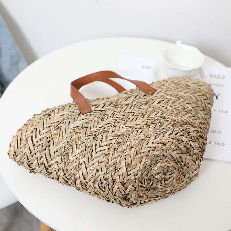 French Woven Straw Bag