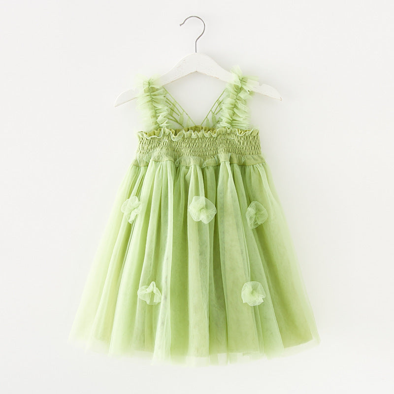 Butterfly Tulle Birthday Dress for Special Occassion