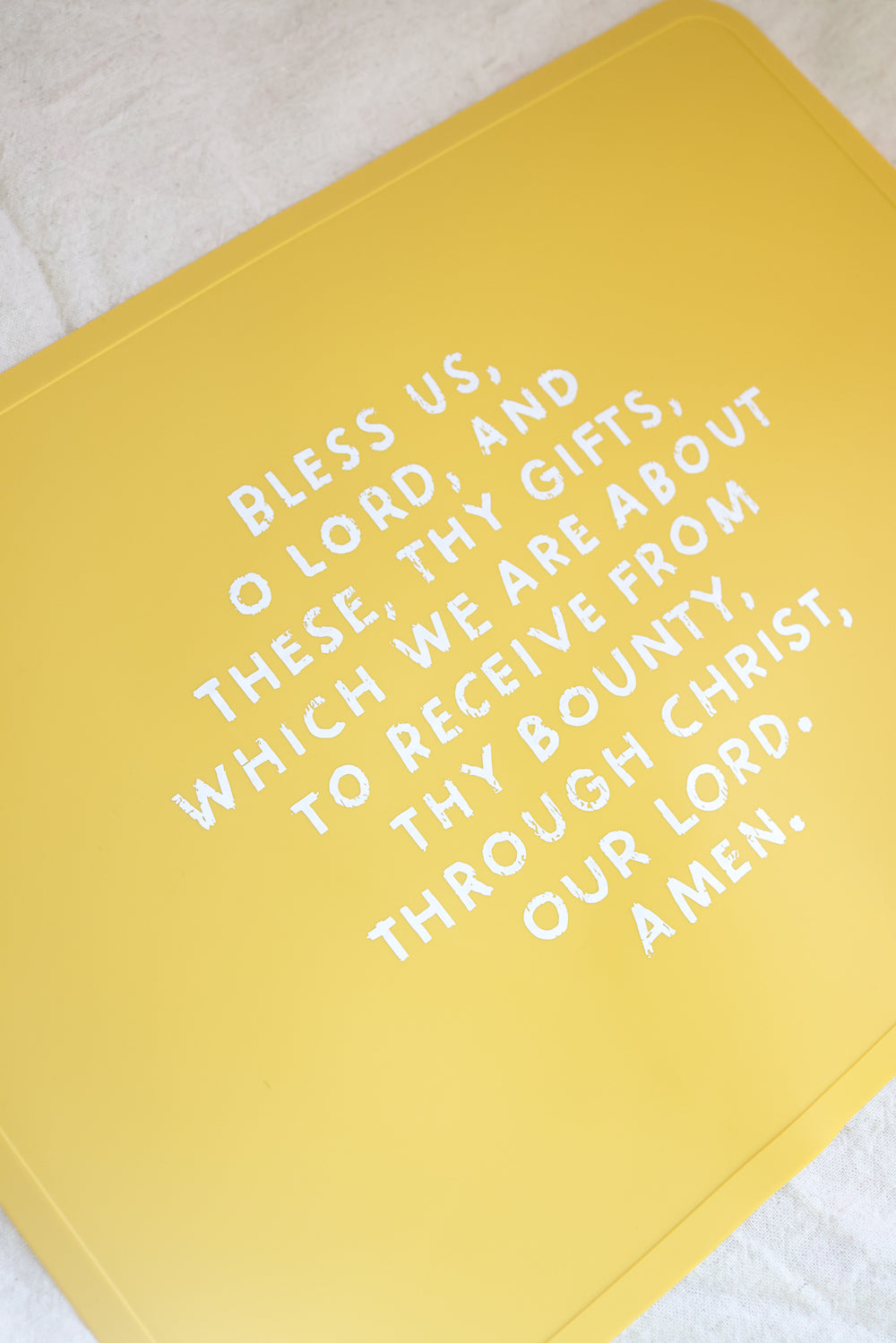 Bless Your Meal Baby and Toddler Washable Silicone Placemat