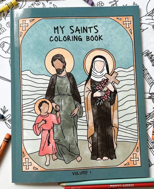 Catholic Saints Coloring Book
