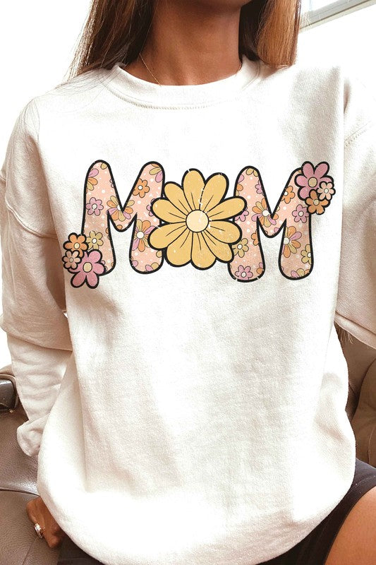 FLORAL MOM Graphic Sweatshirt