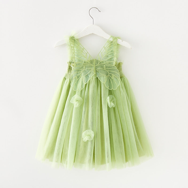 Butterfly Tulle Birthday Dress for Special Occassion